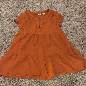 Rust Orange Kids Dress Gap